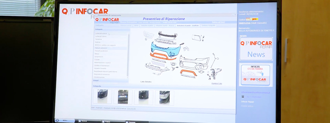 Infocar Repair - Gestionale officina carrozzeria