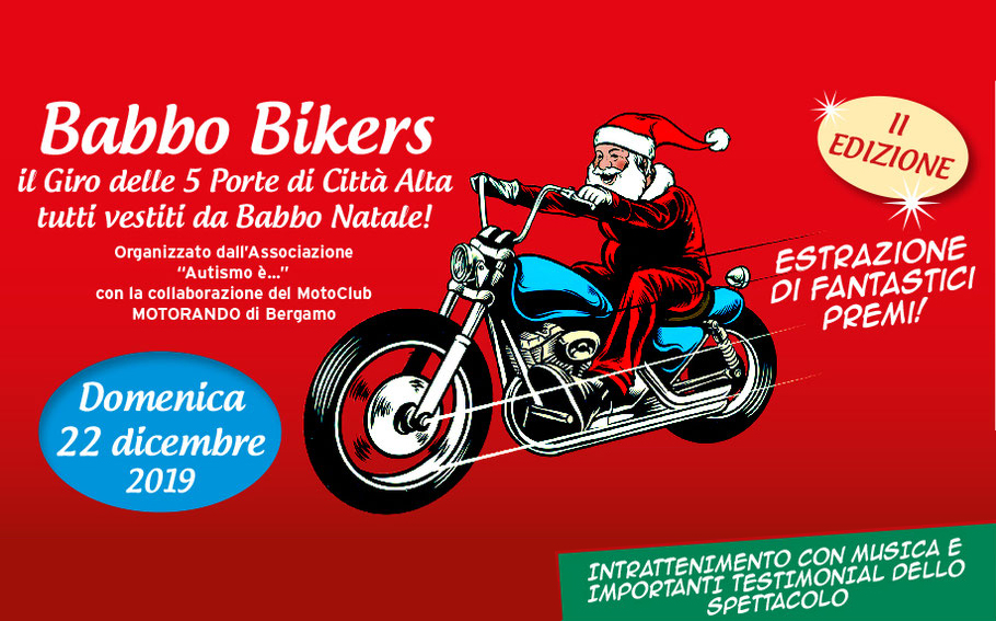 Babbo Bikers, torna a Bergamo l’appuntamento di Natale più atteso