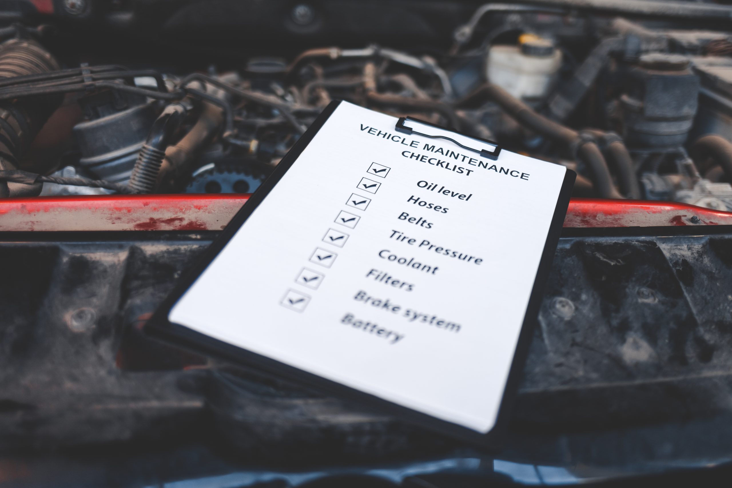 infocar repair Checklist tagliandi